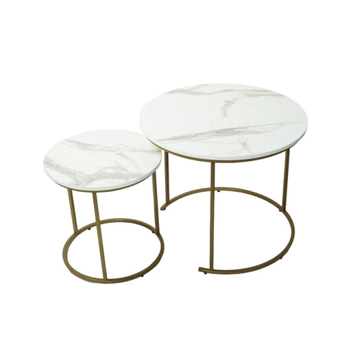 White-Marble-Top-Coffee-Table