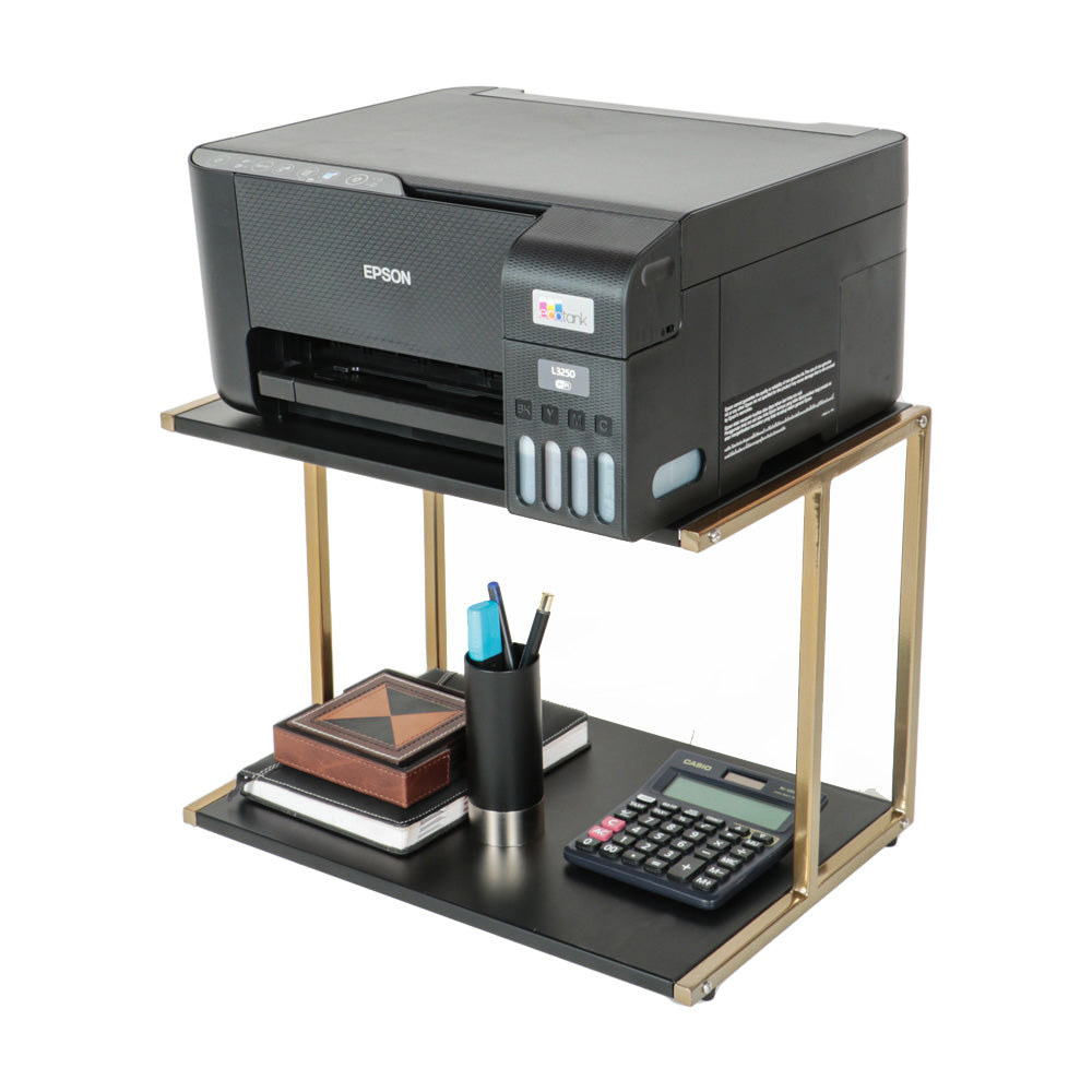 Printer Stand (Gold & Black)