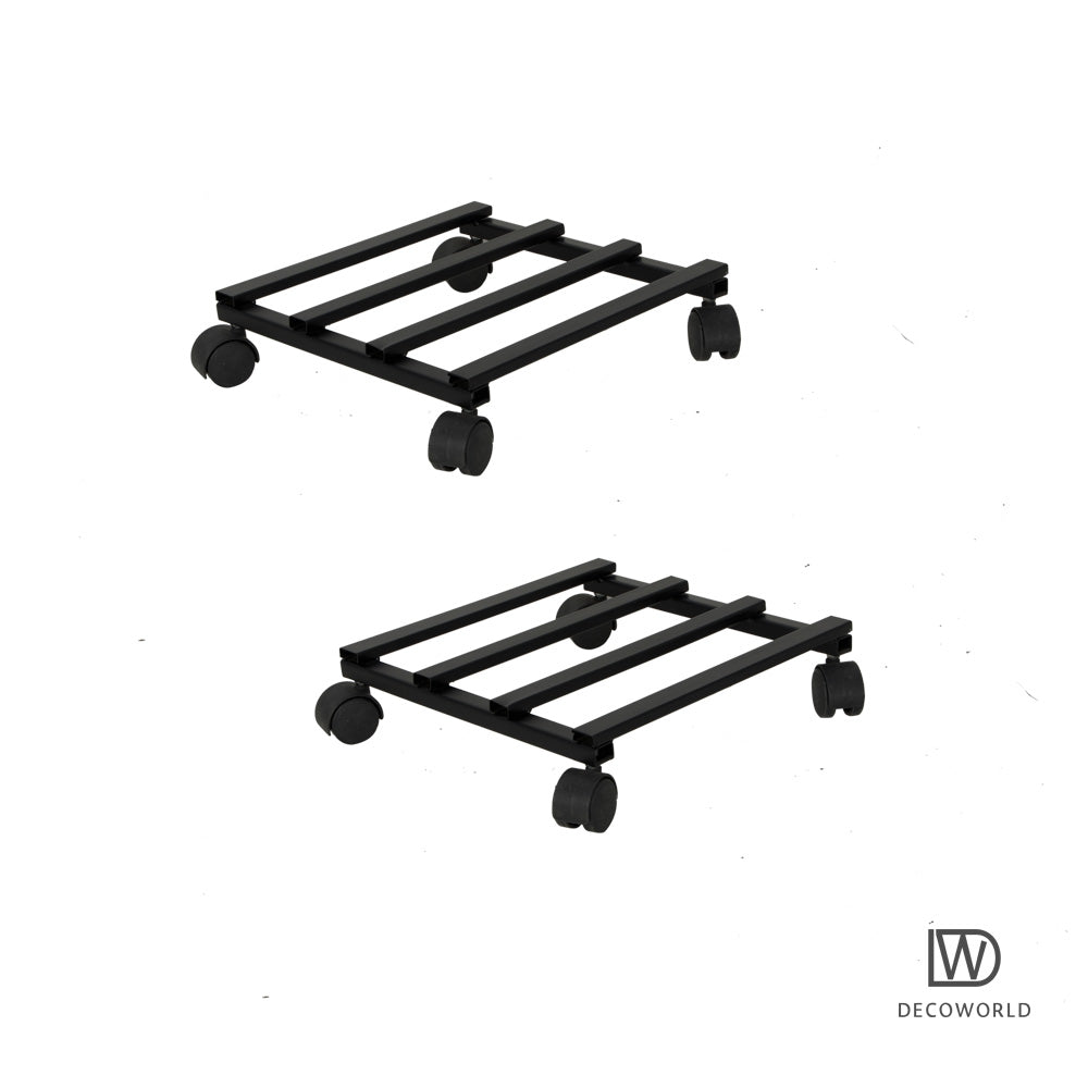 Planter Stand with Wheels ( Set of 2)