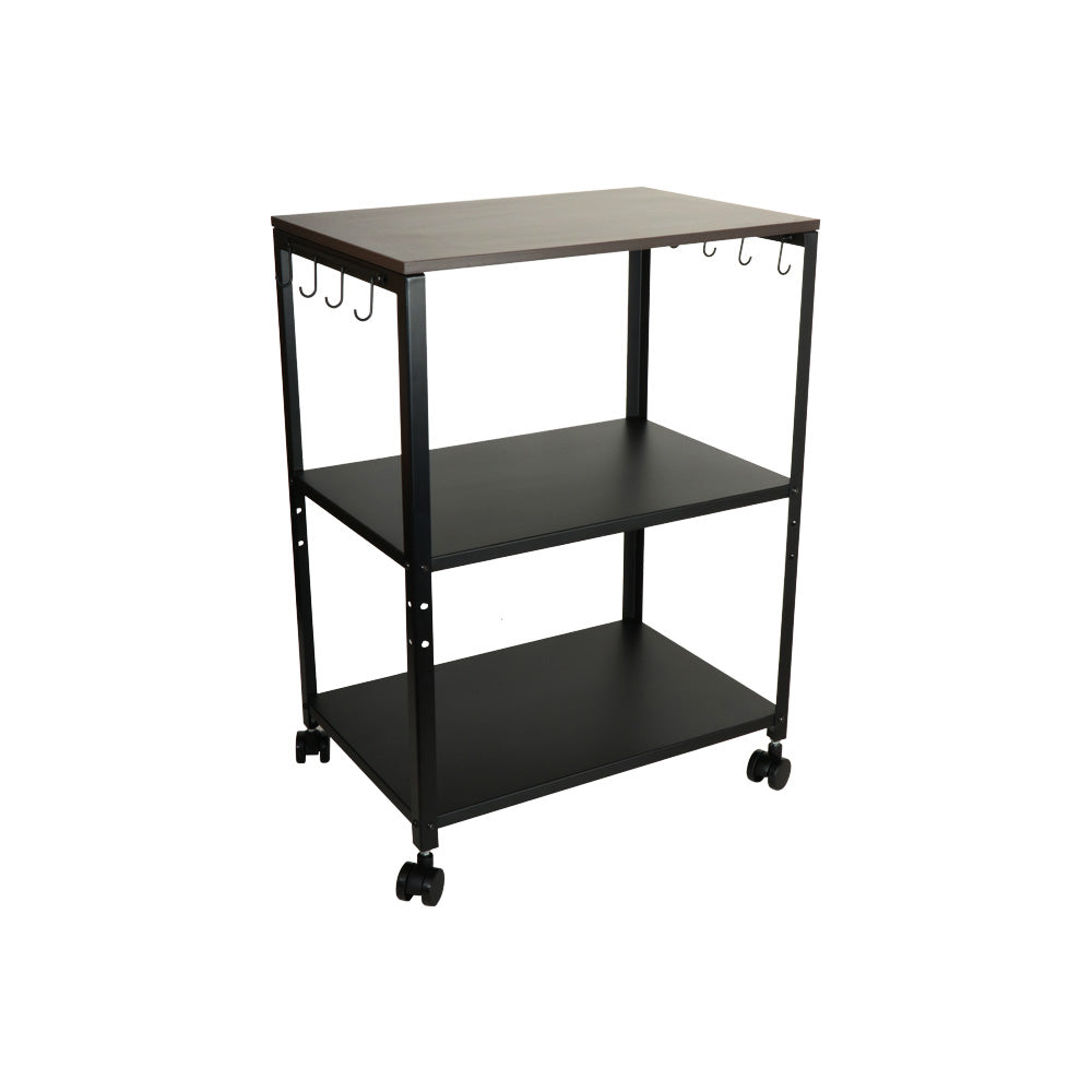 3 Tier Premium Microwave Stand with Wheels