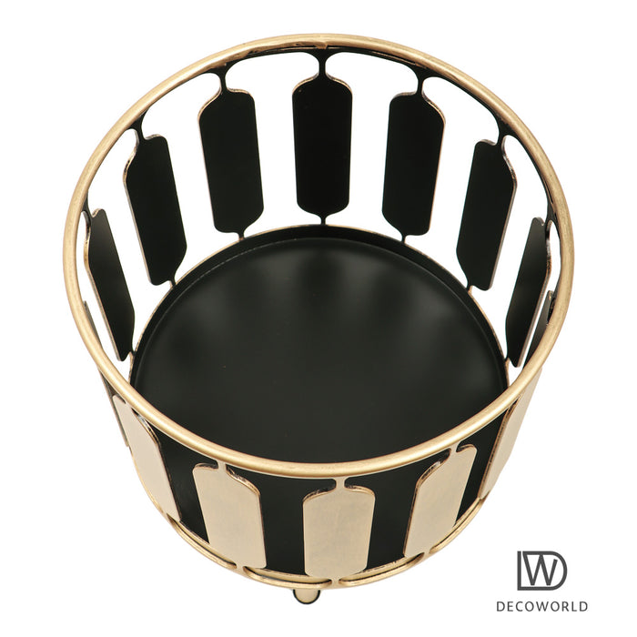 Laser-Cut-Brass-Planter-Stand