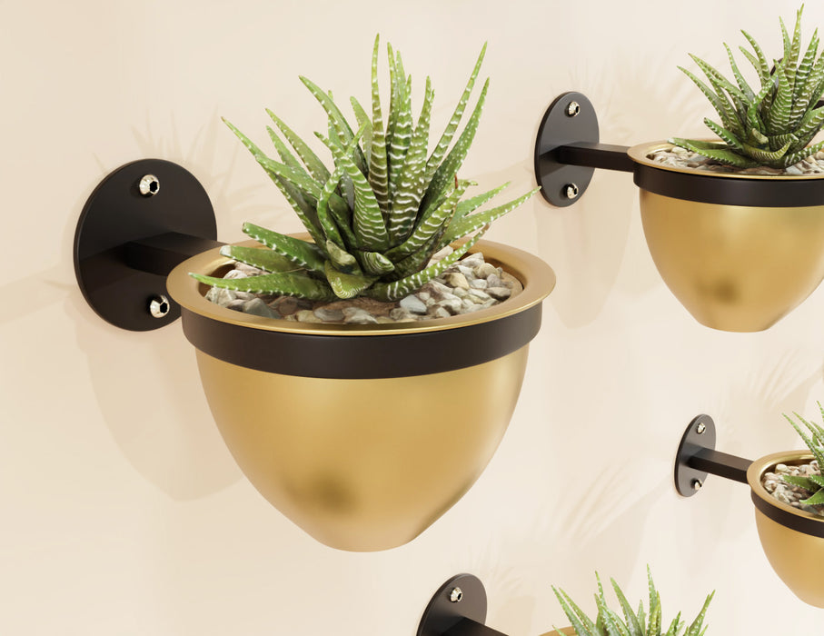 Golden-Wall-Mount-Planter-stand