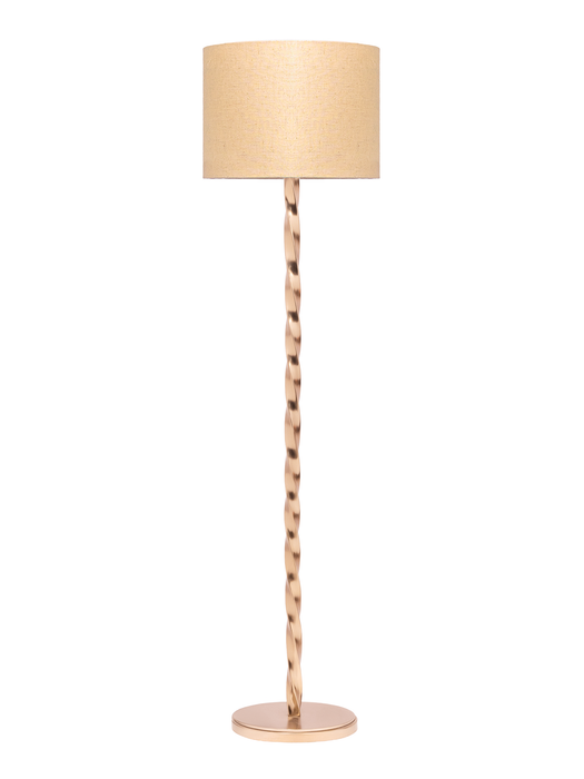 Helix Floor Lamp - Rose Gold