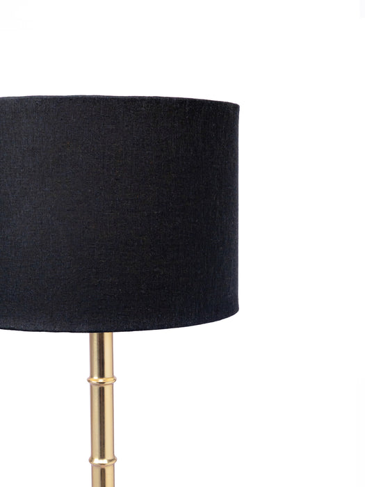 Bamboo Floor Lamp - Gold