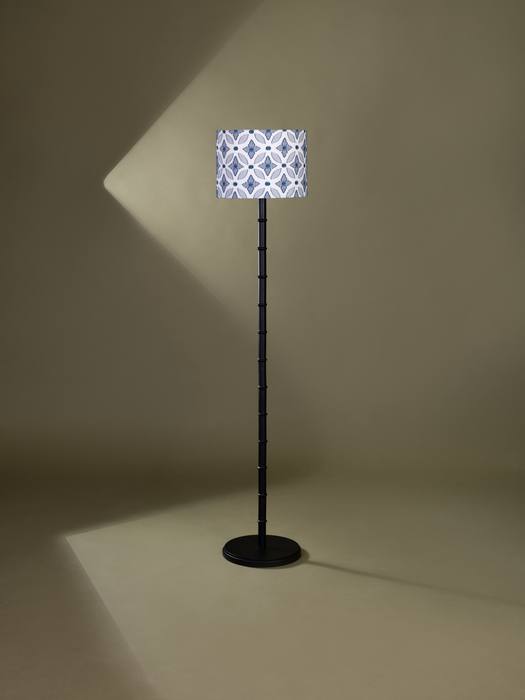 Bamboo Floor Lamp - Black