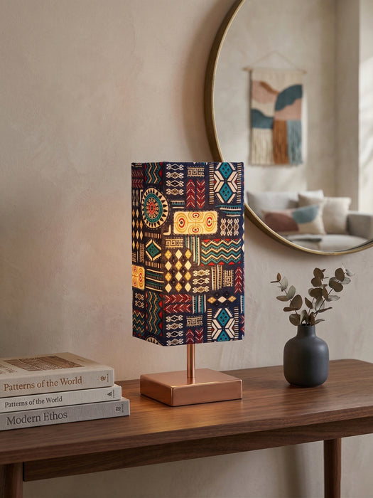 Cubis Table Lamp - Rose Gold