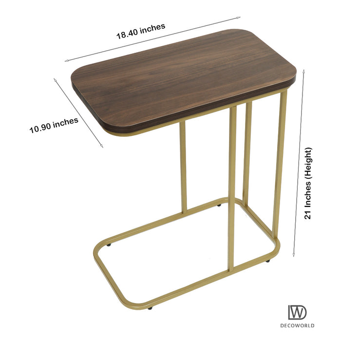 Golden-side-table