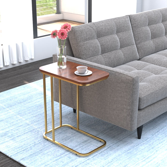 Premium Side Table (Golden)