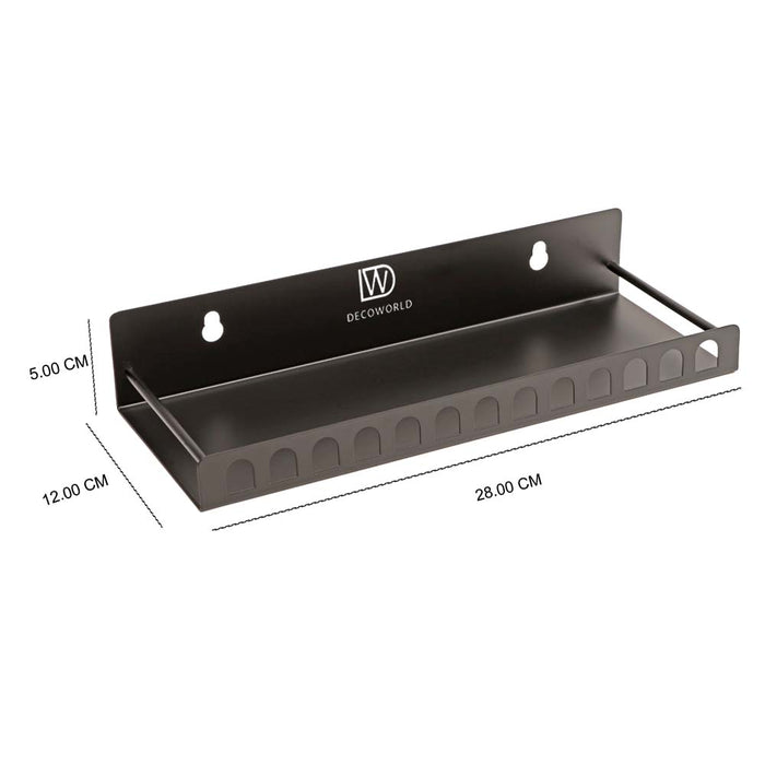 Bathroom Shelf Arch - Black