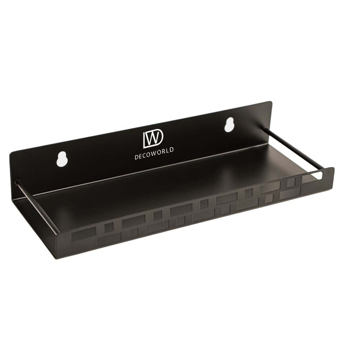 Bathroom Shelf Rectangular - Black