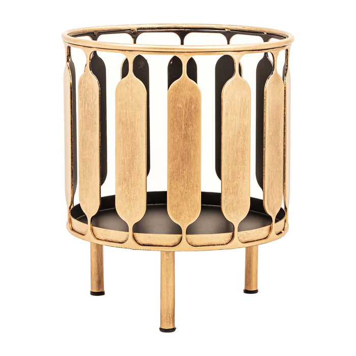 Laser-Cut-Brass-Planter-Stand