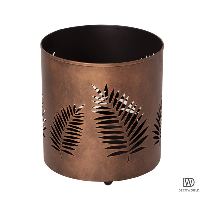 Laser-Cut-Planter-Stands-with-Leaf-Design