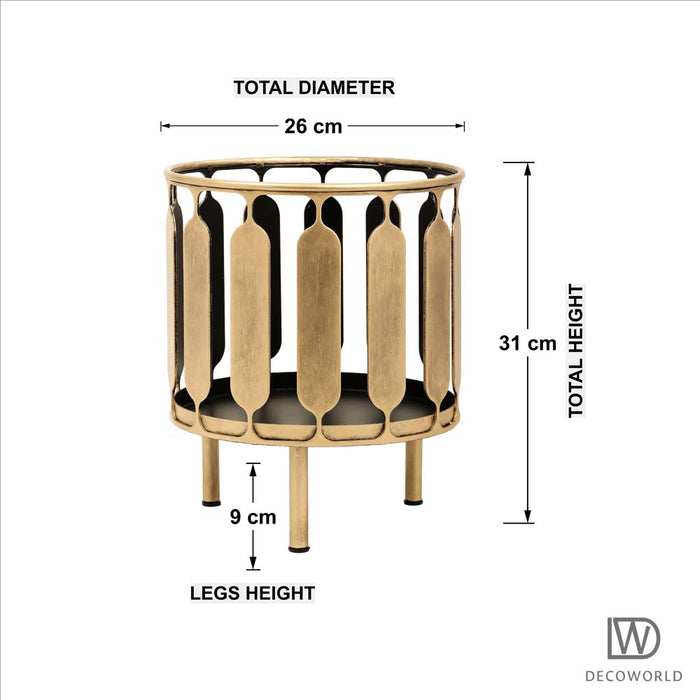 Laser Cut Brass Planter ( Standard )