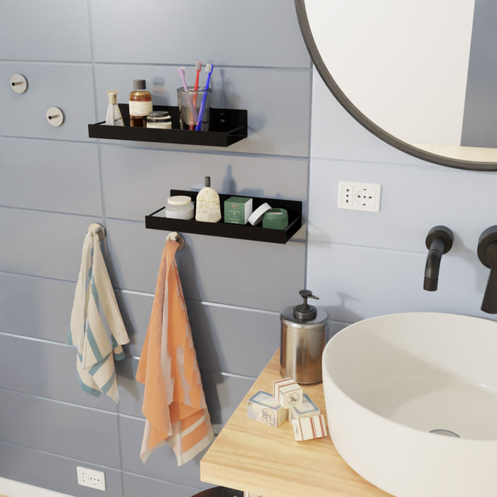 Bathroom Shelf Classic - Black