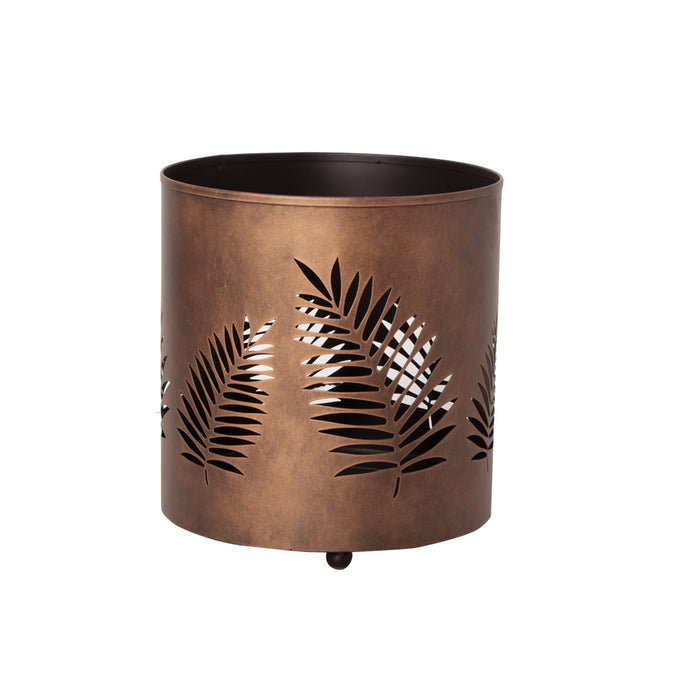 Small-Laser-Cut-Planter-with-Leaf-Design